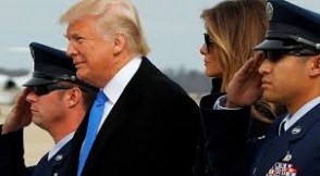 Թրամփը շփվել է Աֆղանստանի ամերիկյան զինծառայողների հետ